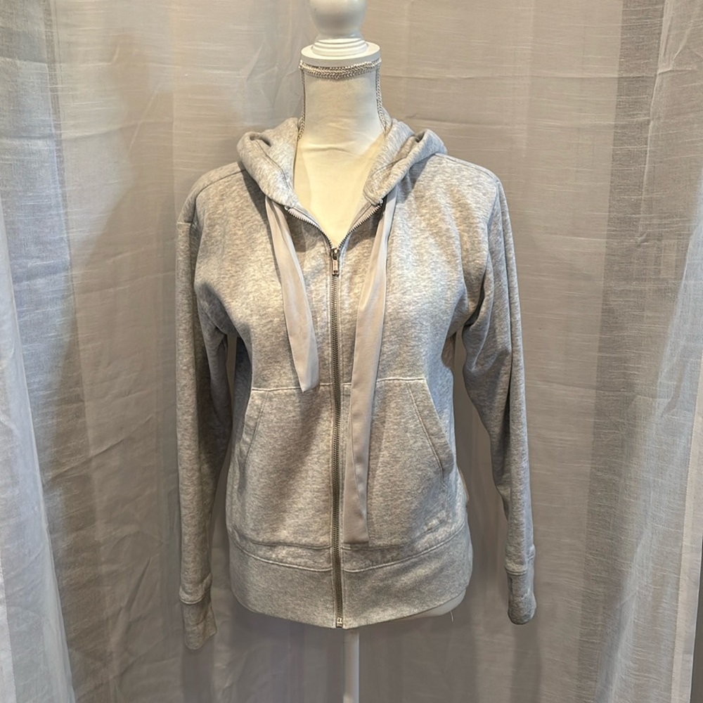 Banana Republic Full Zip Hoodie XS Grey
